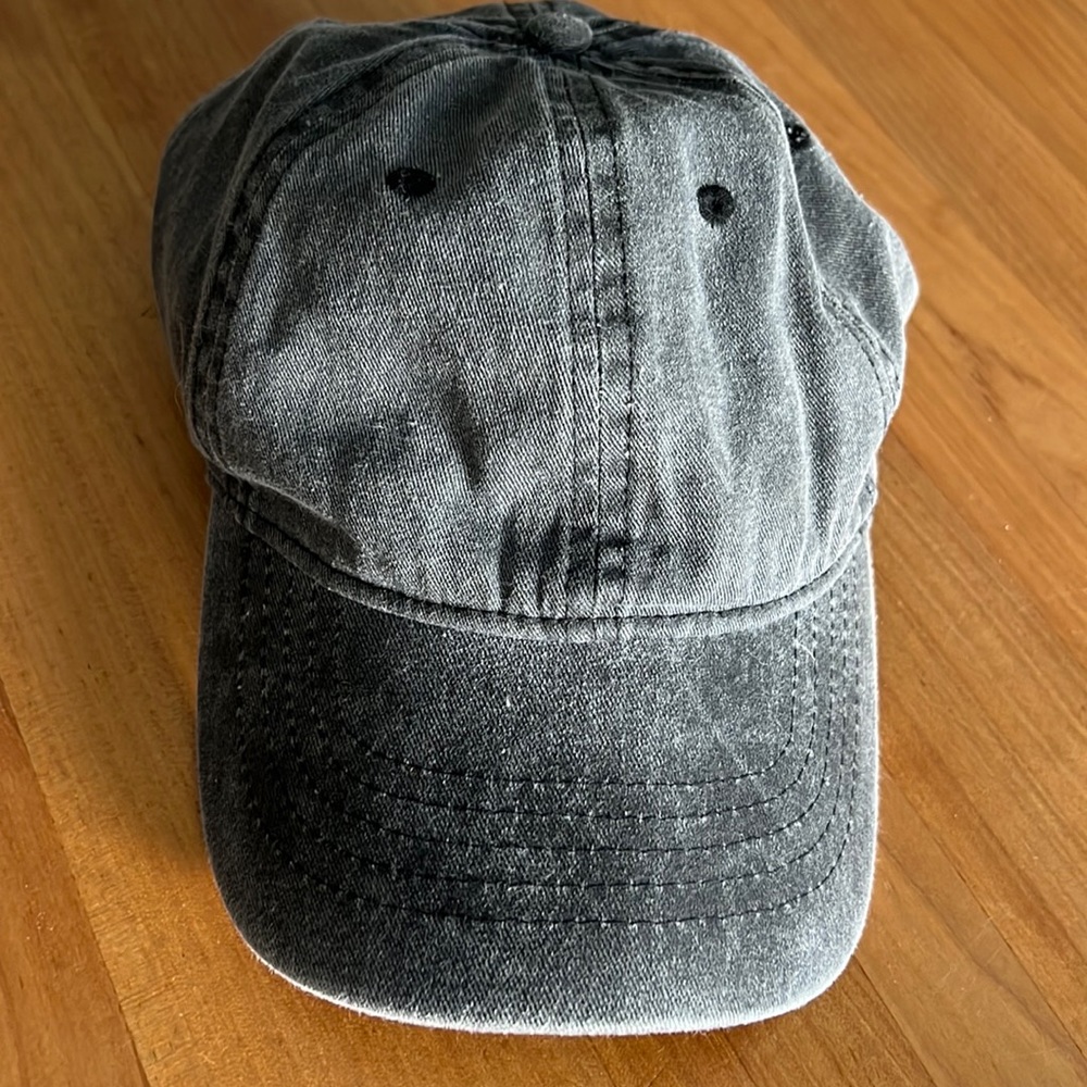 Charcoal baseball cap